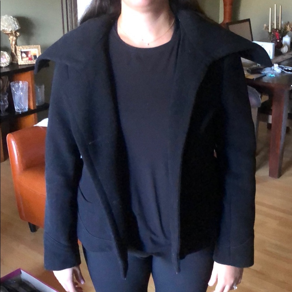 Black Wool Coat